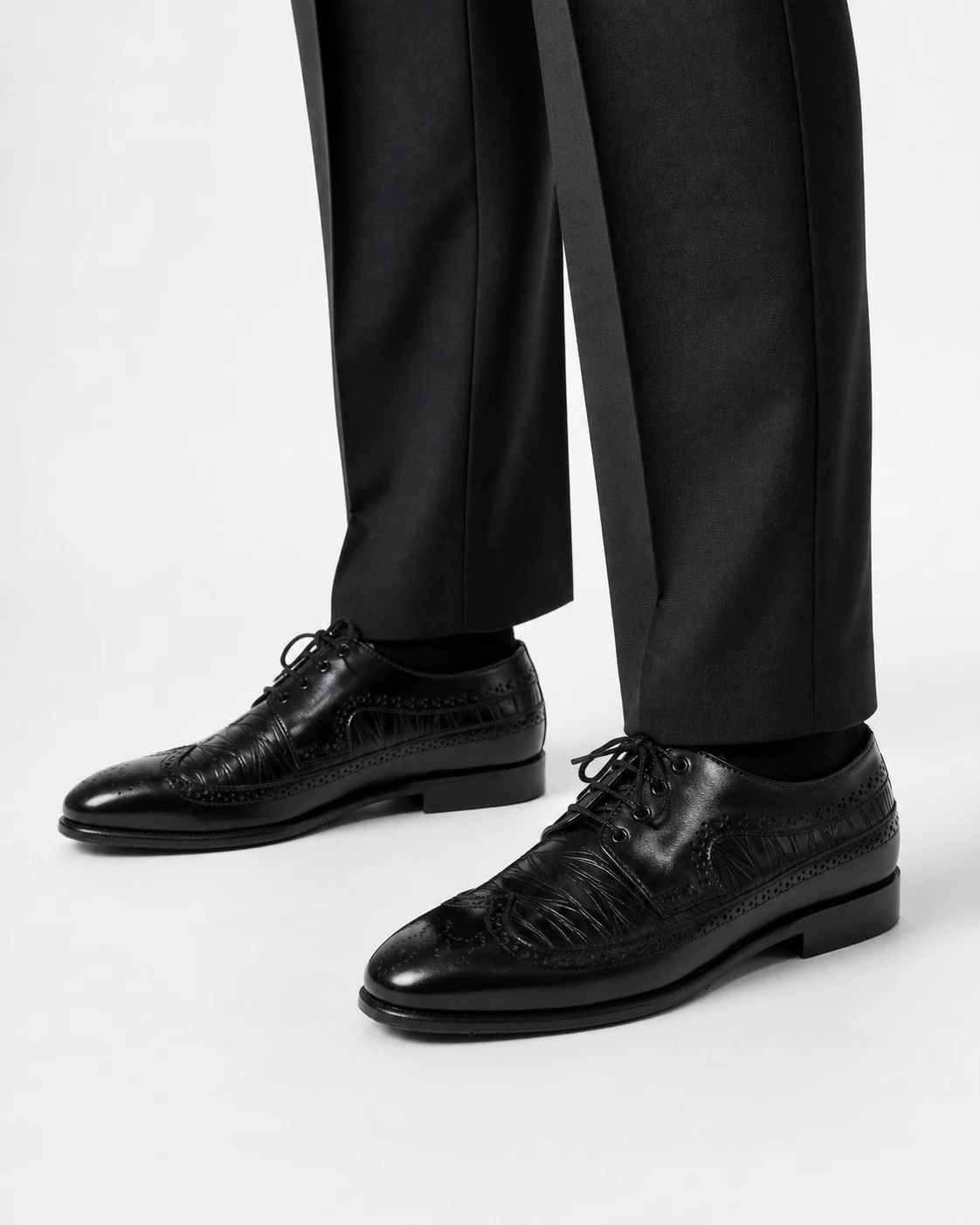 Handmade Black Dress Shoes for Men – Wahid Shoes - Image 4