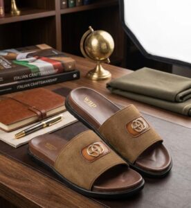 Leather slippers – Wahid shoes