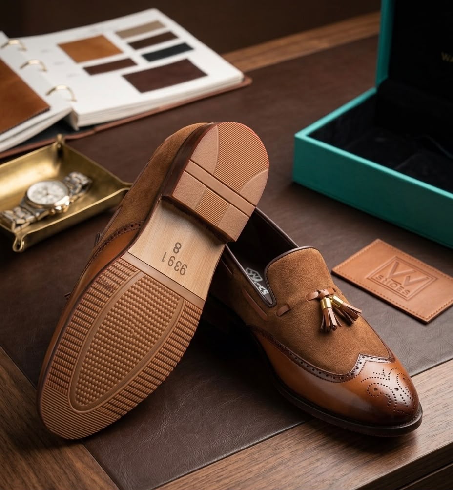 handmade dress shoes for men’s – wahid shoes - Image 2