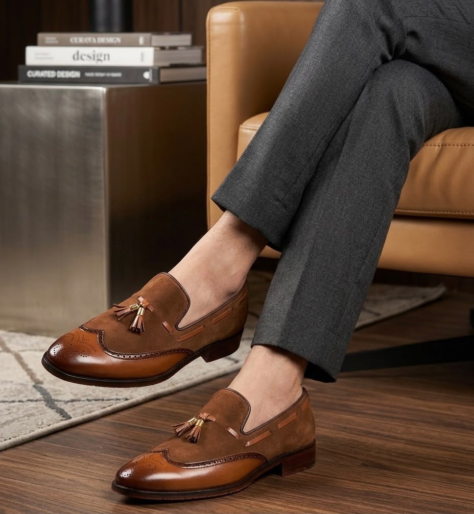 handmade dress shoes for men’s – wahid shoes - Image 3