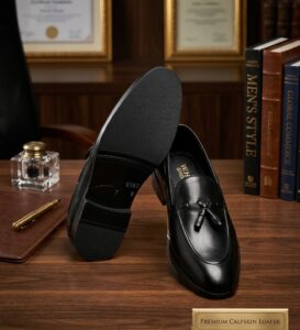 Premium  Leather Smart Casual Lace-Up Shoes